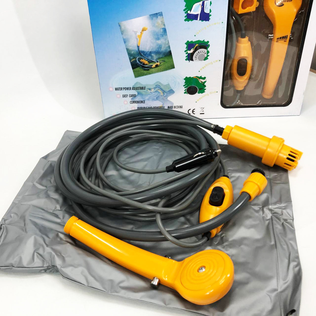 Портативний автомобільний душ YD104, авто душ aqua fresh автодуш