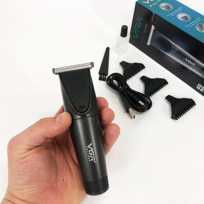 Машинка для стрижки VGR V-925, Профессиональная беспроводная машинка для стрижки волос, усов, бороды