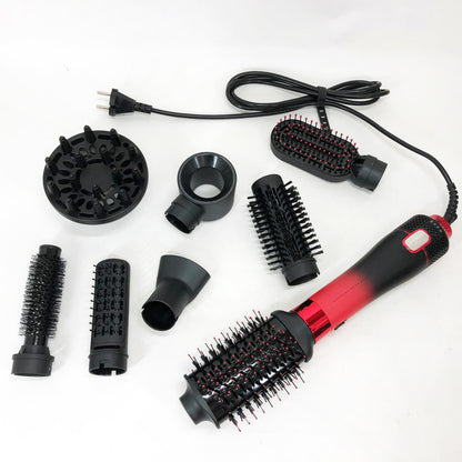 Фен-щітка стайлер VGR V-484 4 в 1. Колір: червоний