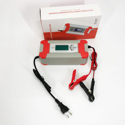 Импульсное зарядное устройство (12V 8A / 24V 4A) для легковых и грузовых авто