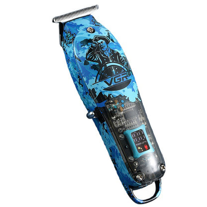 Триммер для волос и бороды профессиональный VGR V-923 аккумуляторный с LED-индикатором