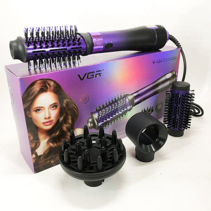 Фен-щітка стайлер VGR V-484 4 в 1. Колір: фіолетовий