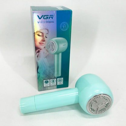 Машинка для удаления катышков VGR V-813, Машинка для стрижки катишок. Цвет: зеленый