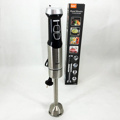 Металлический блендер RAF R.365 высокоскоростной ручной блендер
