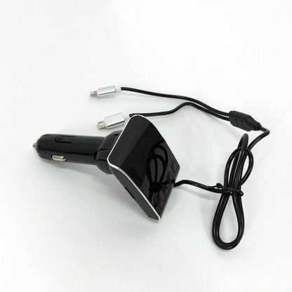 FM модулятор HZ H22 BT для авто с Bluetooth, Авто трансмиттер от прикуривателя, Блютуз фм передатчик