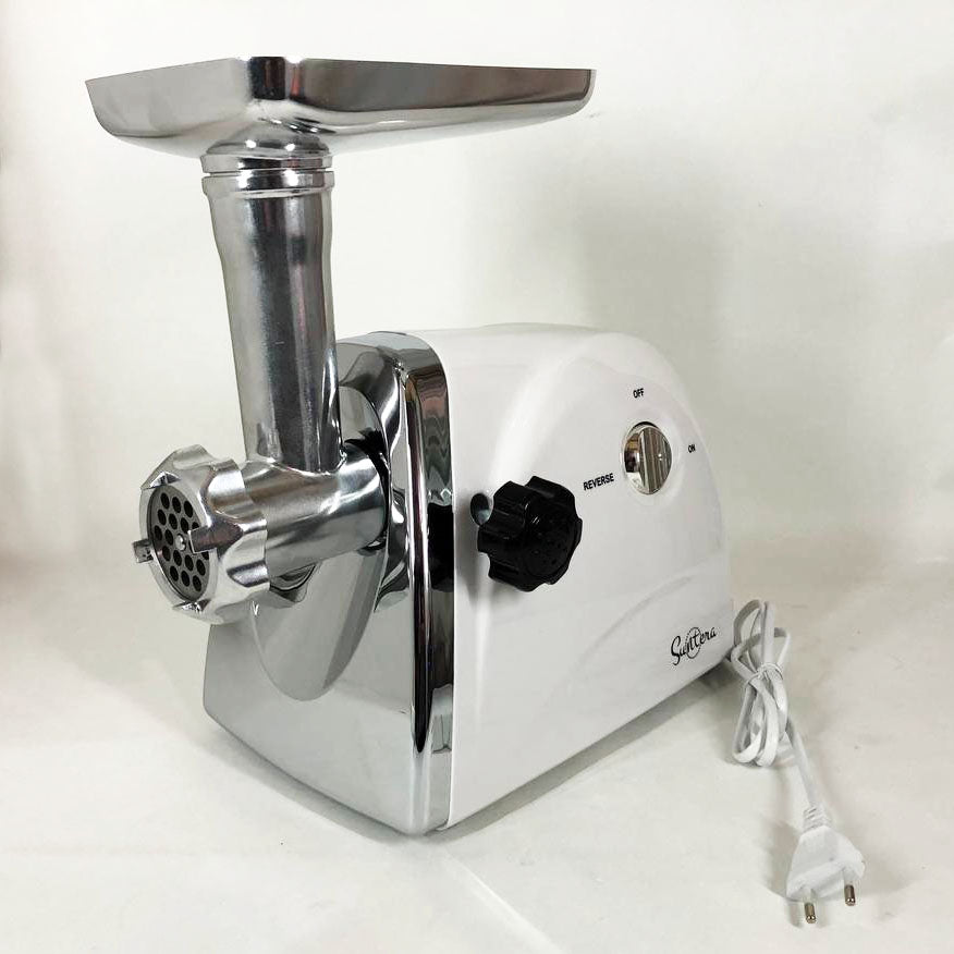 Мясорубка Suntera SMG-5418W, электромясорубка для дома, мясорубка с металлическим редуктором