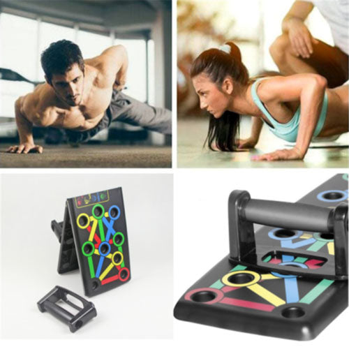 Тренажер для отжиманий Foldable Push Up, портативный тренажер для отжиманий, платформа для отжимания