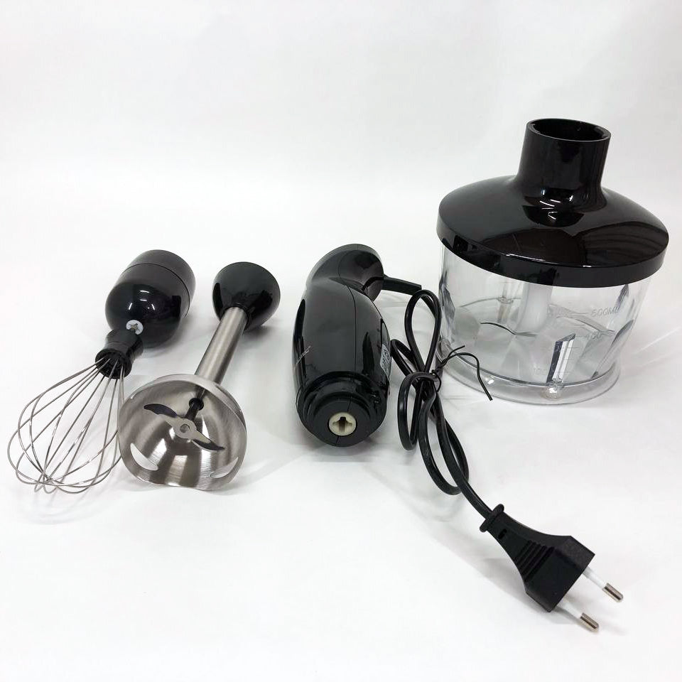 Блендер DOMOTEC MS-5103 3в1 погружной, 500 Вт, ручной погружной блендер, электрический блендер