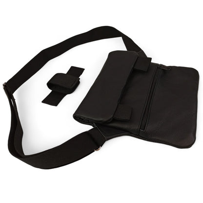 Набор 2В1. Кожаная сумка с кобурой + фонарик профессиональный POLICE BL-X71-P50