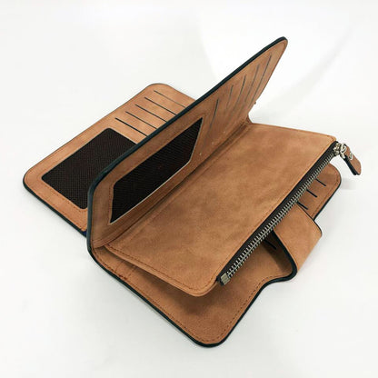 Женский кошелек клатч портмоне Baellerry Forever N2345, Компактный кошелек девочке. Цвет: коричневый