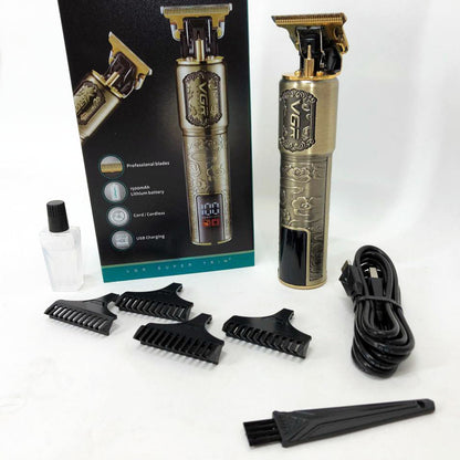 Машинка для стрижки волос VGR V-073 аккумуляторный беспроводной триммер для бороды и усов