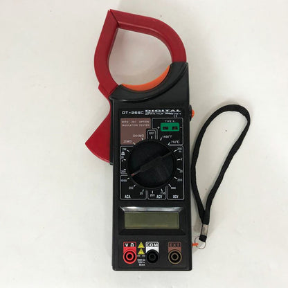 Цифровой Мультиметр DT 266C DIGITAL Токовые клещи мультитестер тестер, Тестер для электрика