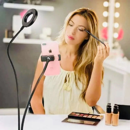 Набор блогера Professional Live Stream, светодиодная кольцевая лампа для селфи, Led лампа кольцевая