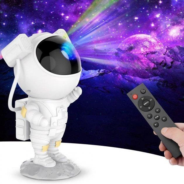Проектор космонавт, Ночник светильник космонавт, Астронавт ночник звездного неба космонавт