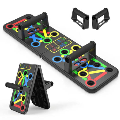 Доска для отжиманий power push, Тренажер для разных групп мышц, Опоры для отжимания