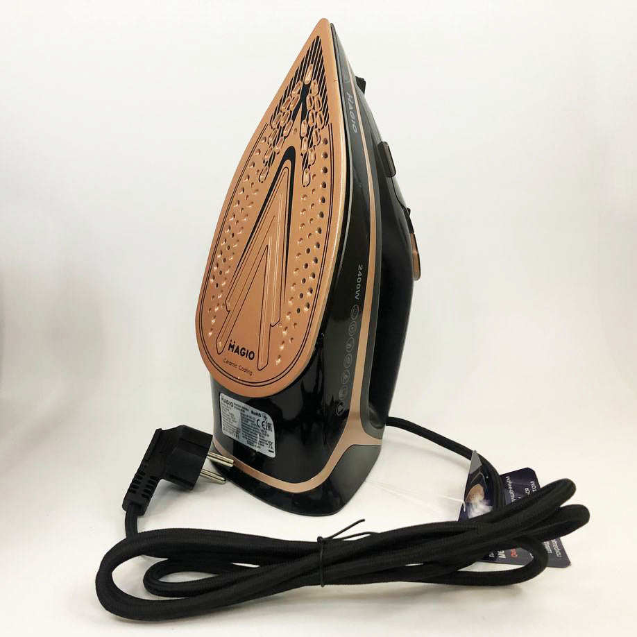 Утюг MAGIO MG-131, паровой утюг для одежды, профессиональный паровой утюг, утюг электрический паровой