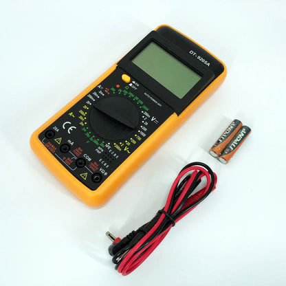 Мультиметр цифровой тестер Digital Multimeter DT9205A со звуком, для автомобиля, хороший мультиметр