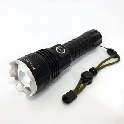 Фонарь аккумуляторный X-Balog BL-A72-P50, ручной фонарик, водонепроницаемый фонарь, мощный аккумуляторный