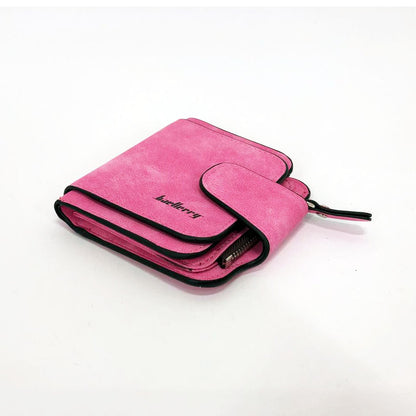 Кошелек женский Baellerry N2346, Небольшой женский кошелек, Стильный женский кошелек. Цвет: малиновый