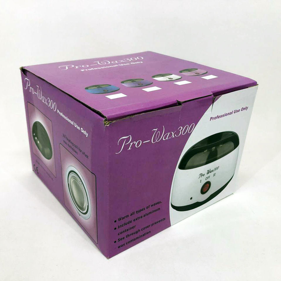 Воскоплав с терморегулятором PRO-WAX 100 для воска в банке, в гранулах, в таблетках 400 мл