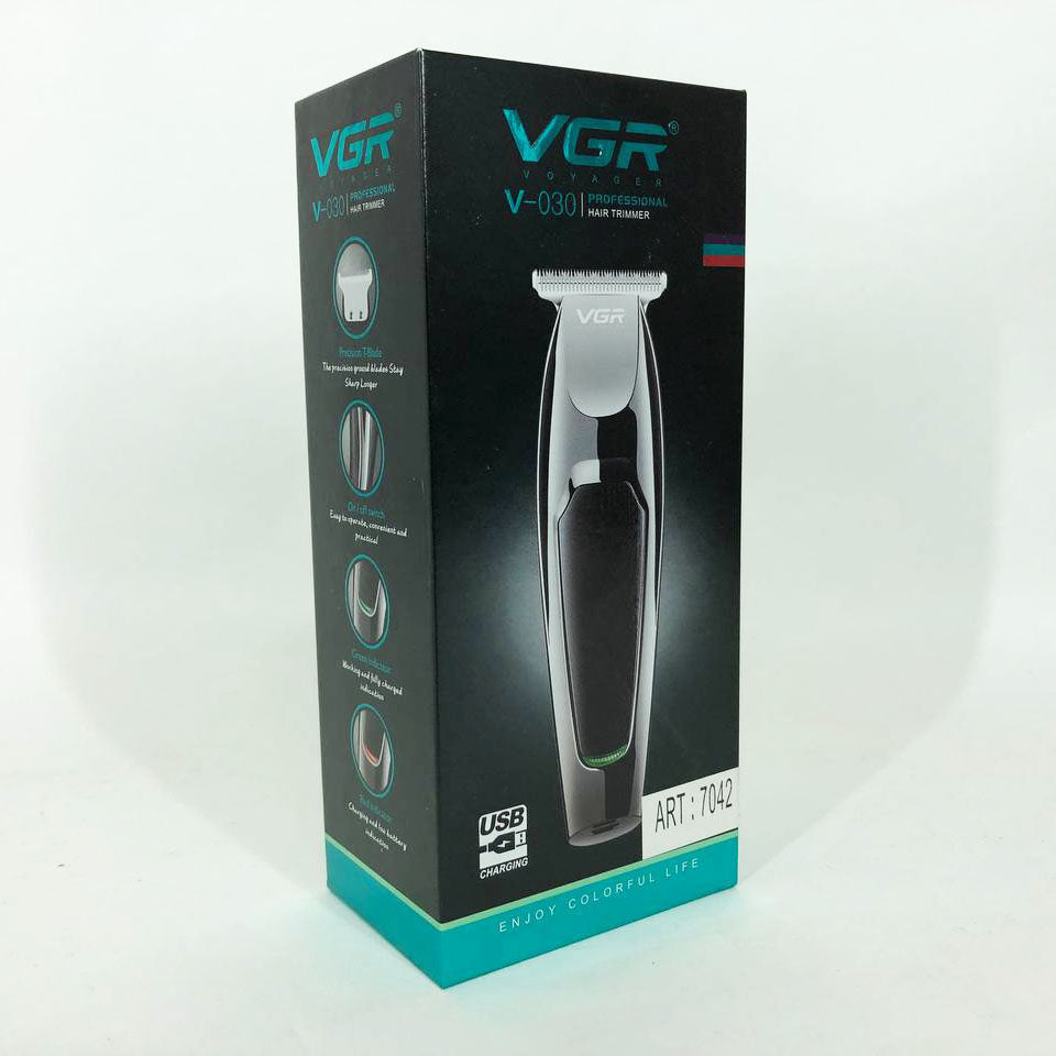Беспроводная машинка Для Стрижки Волос VGR V-030 Бoдигpуммep, подстригательная машинка профессиональная