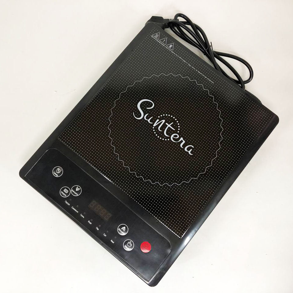 Электроплитка Suntera ICD-1009 2000 Вт индукционная плита мини, плита инфракрасная, сенсорные электроплиты