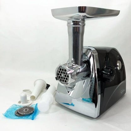 Мясорубка Suntera SMG-5418B 1800 Вт, электромясорубка для шинковки, мясорубка электрическая металл