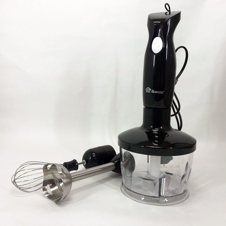 Блендер DOMOTEC MS-5103 3в1 погружной, 500 Вт, ручной погружной блендер, электрический блендер