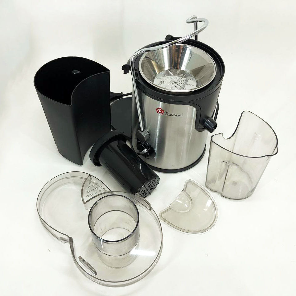 Электрическая соковыжималка Domotec MS-5220/3513 2 скорости отжима 600 W, соковыжималка для моркови