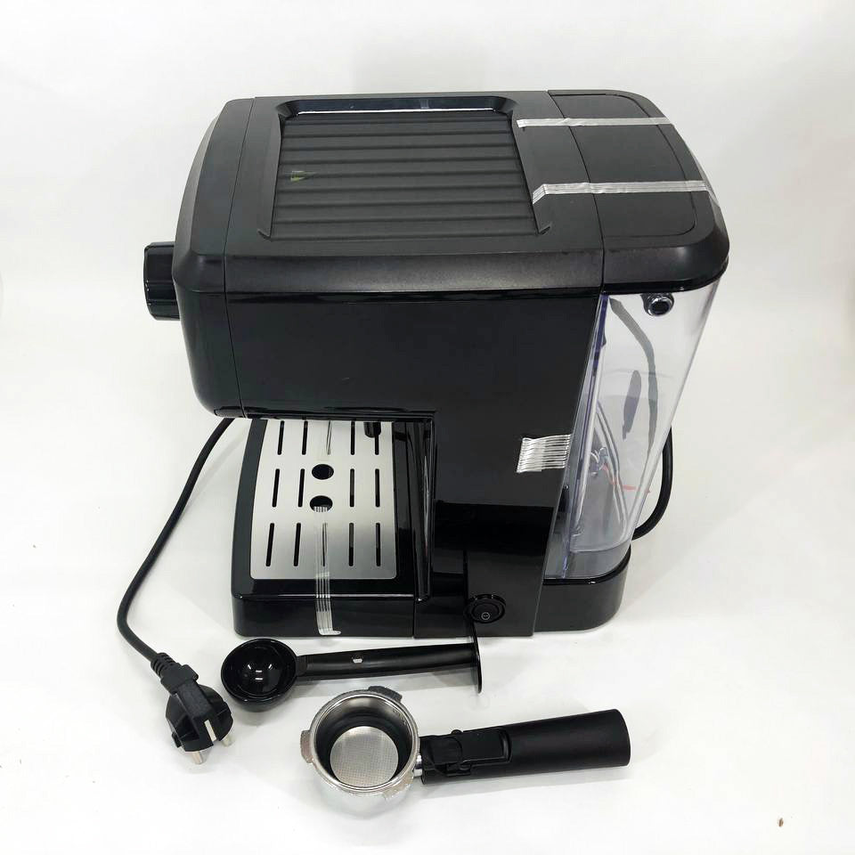 Кофеварка рожковая эспрессо MAGIO MG-962 1140 Вт, кофемашина латте, кофеварка автоматическая