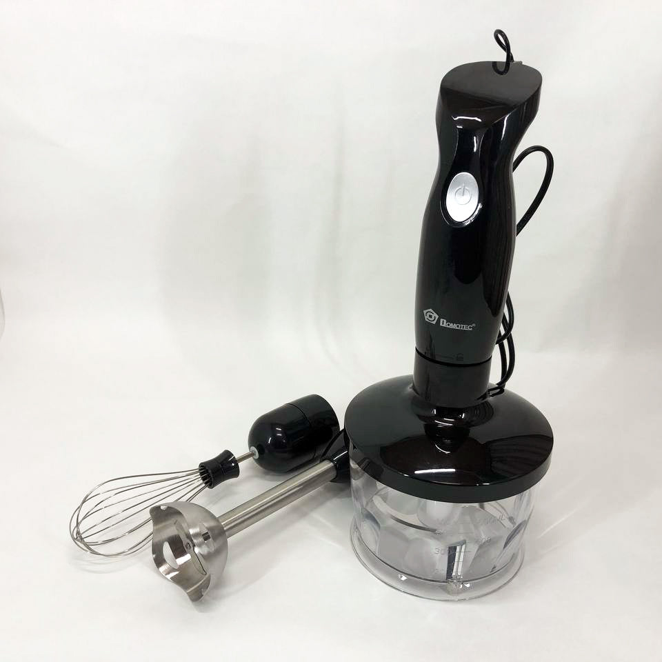 Блендер DOMOTEC MS-5103 3в1 погружной, 500 Вт, ручной погружной блендер, электрический блендер