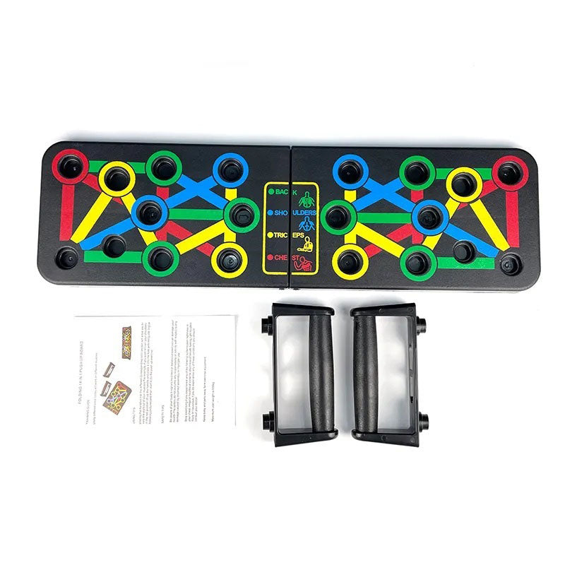 Тренажер для отжиманий Foldable Push Up, портативный тренажер для отжиманий, платформа для отжимания