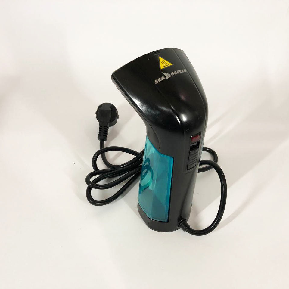 Отпариватель портативный SeaBreeze SB-002, компактный отпариватель универсальный. Цвет: черный