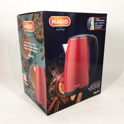 Электрочайник Magio MG-977, 1.7л, хороший электрический чайник, стильный электрический чайник