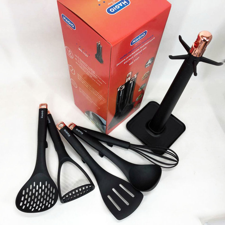 Набор кухонных приборов Magio MG-1127, силиконовые кухонные принадлежности, набор кухонных приборов
