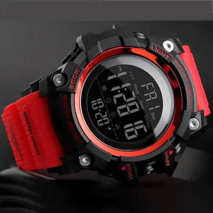 Часы наручные мужские SKMEI 1384RD, мужские тактические часы, противоударные часы, часы спортивные