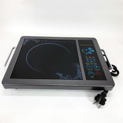 Плита инфракрасная Domotec MS-5842 на 1 конфорку, мощная настольная электроплита, индукционная плита мини