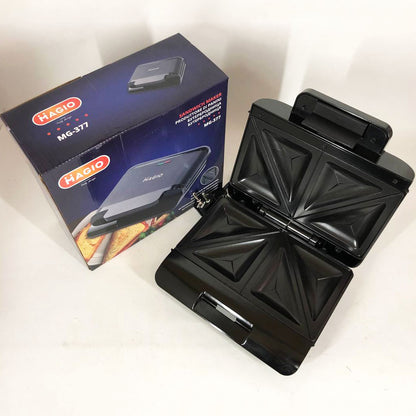 Бутербродница сендвичница MAGIO MG-377, бутербродница бытовая, бутербродница электрическая