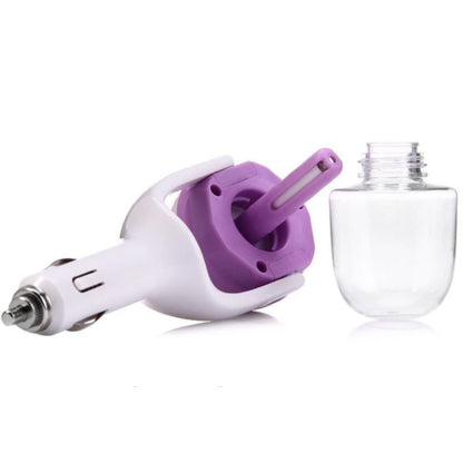 Увлажнитель воздуха авто, увлажнитель воздуха автомобильный Air Purifier BA-3. Цвет: розовый