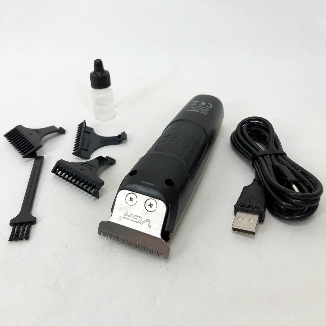 Профессиональная машинка триммер беспроводная для стрижки волос VGR V-008 Pro, машинка для стрижки головы