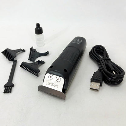 Профессиональная машинка триммер беспроводная для стрижки волос VGR V-008 Pro, машинка для стрижки головы