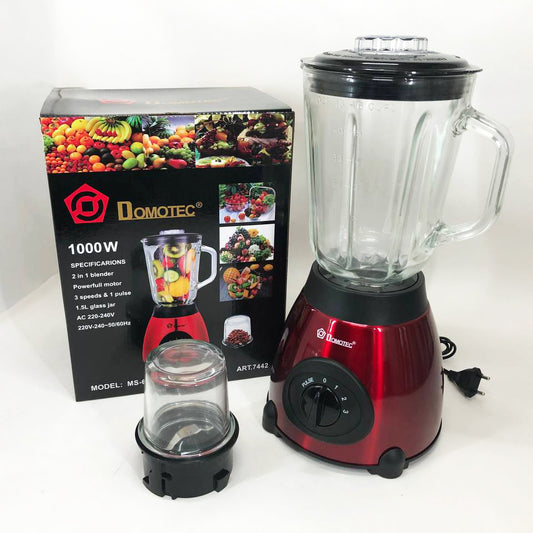 Блендер стационарный с кофемолкой DOMOTEC MS-6611 1000 Вт, Блендер для детского пюре, Блендер для дома