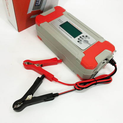 Импульсное зарядное устройство (12V 8A / 24V 4A) для легковых и грузовых авто