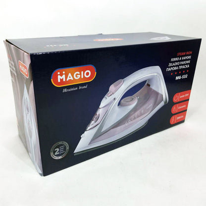 Утюг MAGIO MG-532, утюг электрический паровой, паровой утюг отпариватель, профессиональный паровой утюг