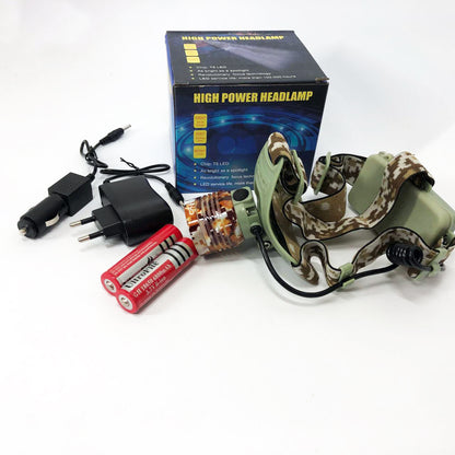 Фонарь налобный CH-108-T6+COB(white+red), сверхмощный налобный фонарь, светодиодный фонарь на лоб