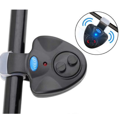 Электронный сигнализатор поклевки Yolo на удочку светозвук