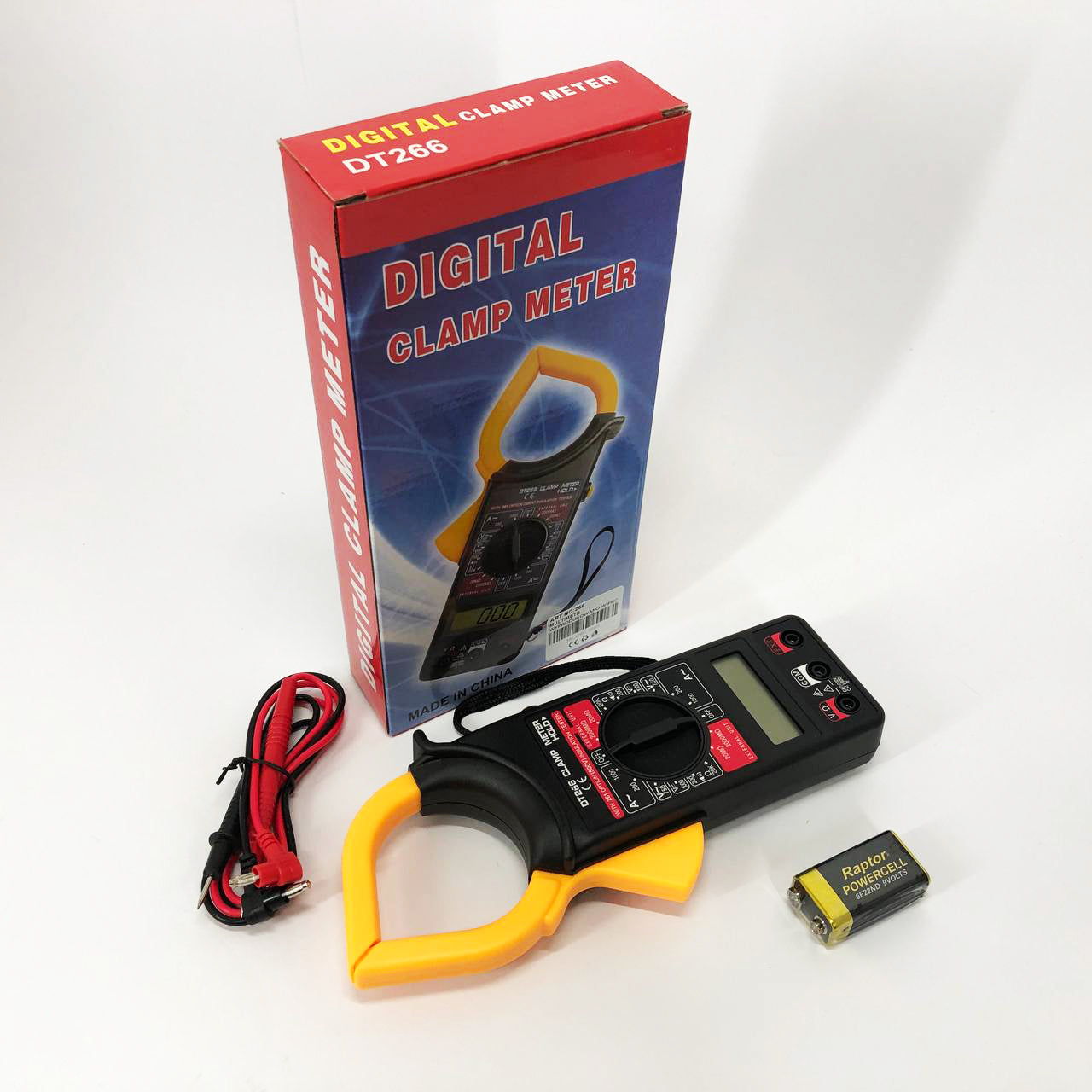 Цифровой мультиметр токовые клещи Digital DT-266 мультитестер тестер вольтметр, Хороший мультиметр