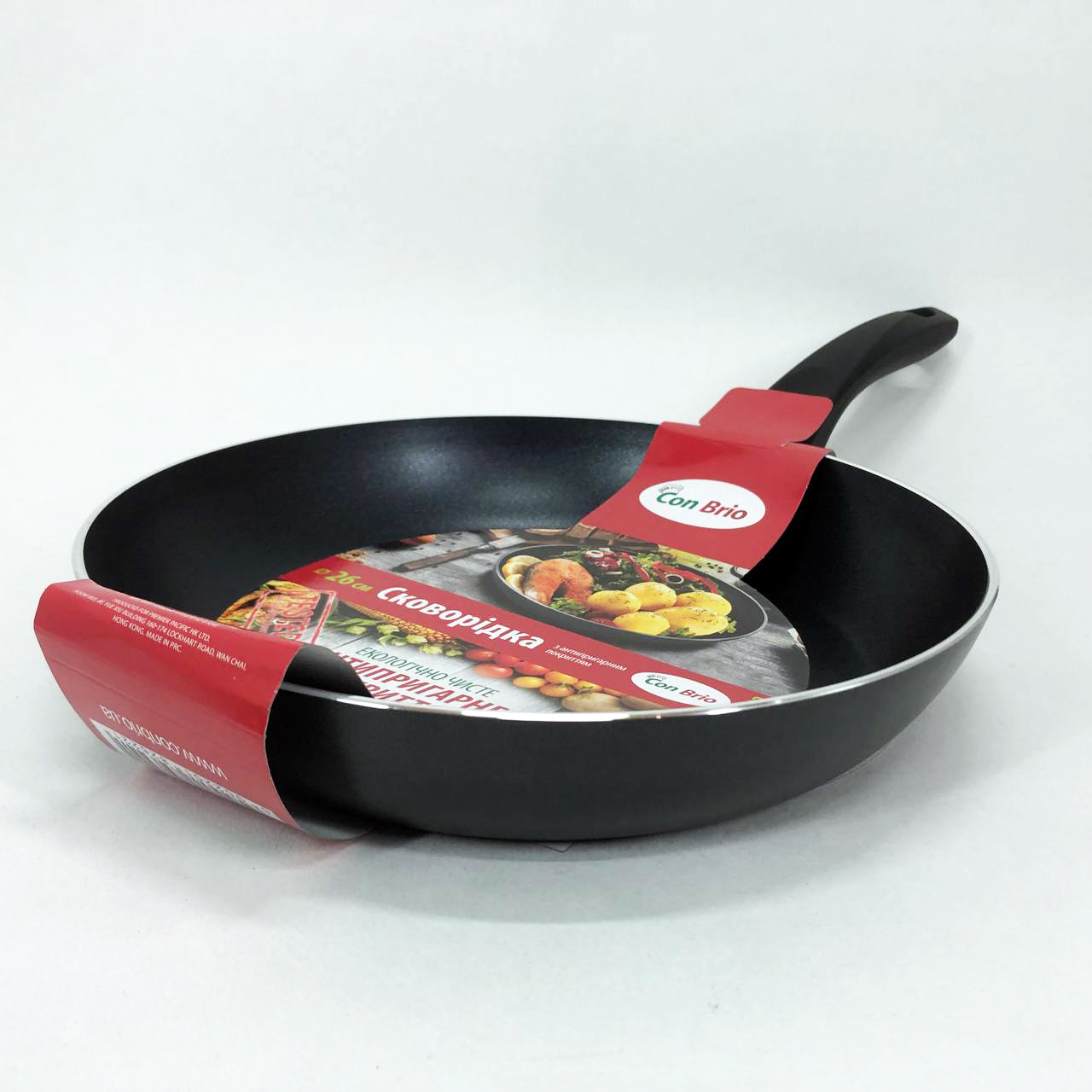 Сковорода 26 см Con Brio СВ-2622 FULL INDUCTION, Сковорода с индукционным дном, антипригарная сковорода