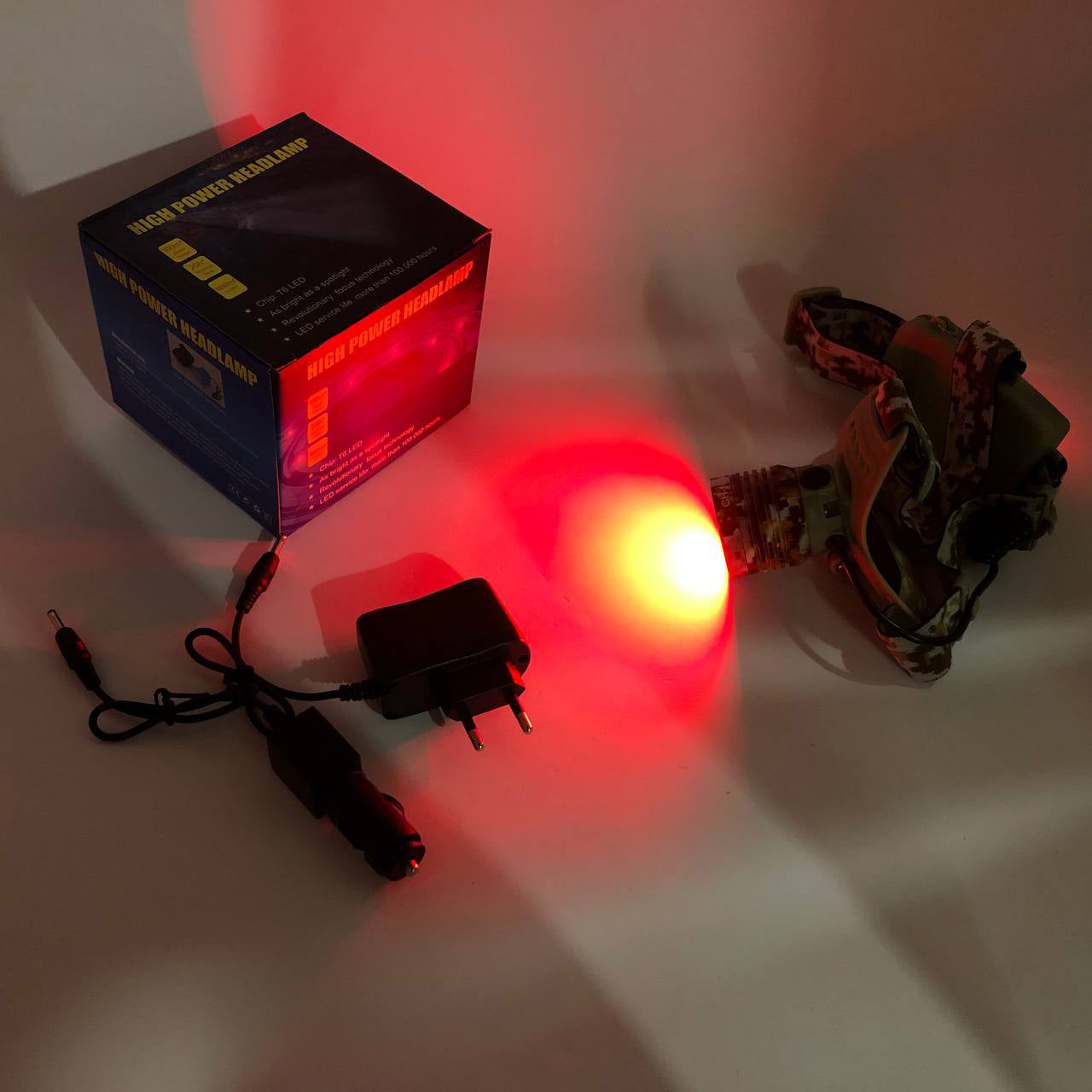 Фонарь налобный CH-108-T6+COB(white+red), сверхмощный налобный фонарь, светодиодный фонарь на лоб