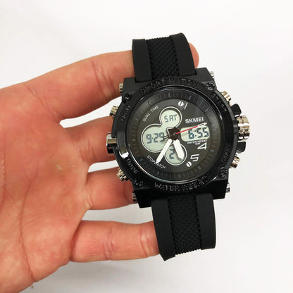 Часы наручные мужские SKMEI 2065BKWT, водонепроницаемые мужские часы, мужские спортивные